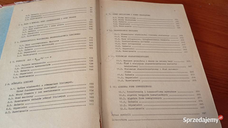 Przykłady i zadania z algebry liniowej H Kultura i Rozrywka pomorskie Gdańsk