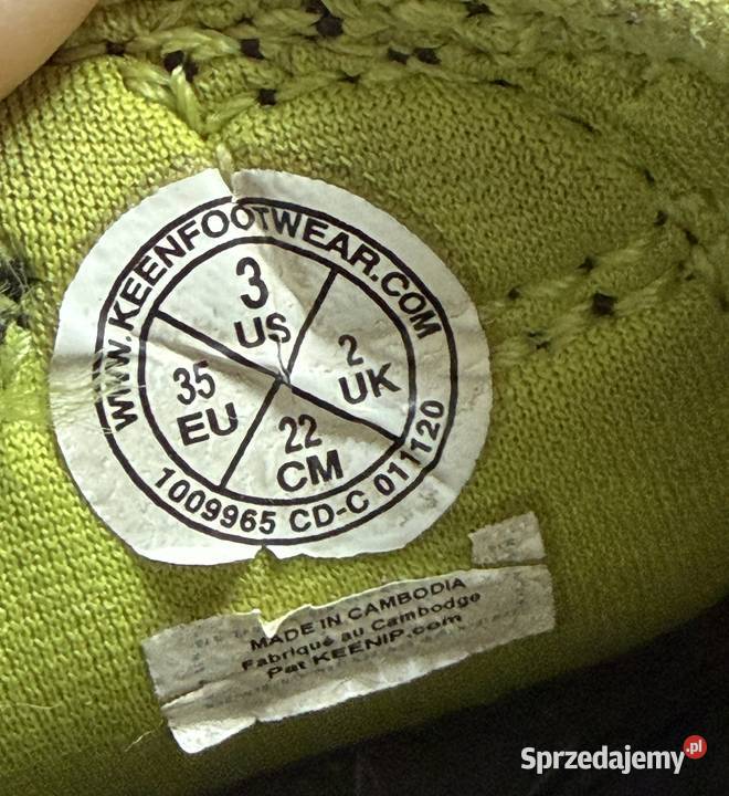 Sandały trekkingowe dziecięce Keen r35