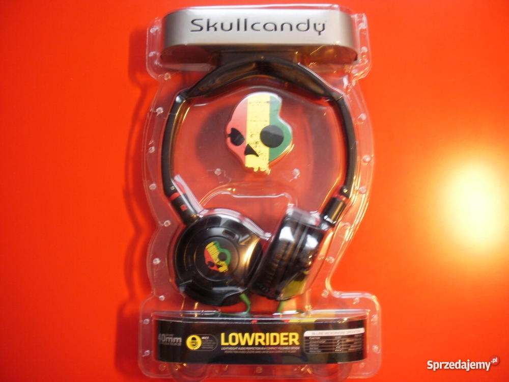 Słuchawki SkullCandy Lowrider Rasta Słuchawki i głośniki Łódź