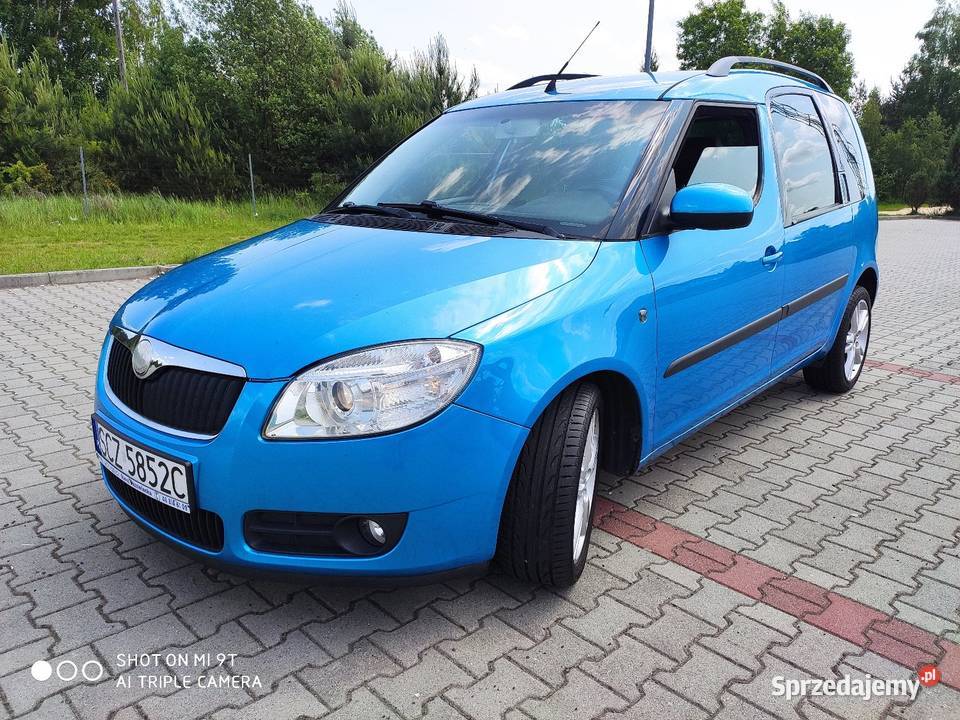 Skoda roomster 19 TDI półskóry świeze opłaty śląskie Koniecpol