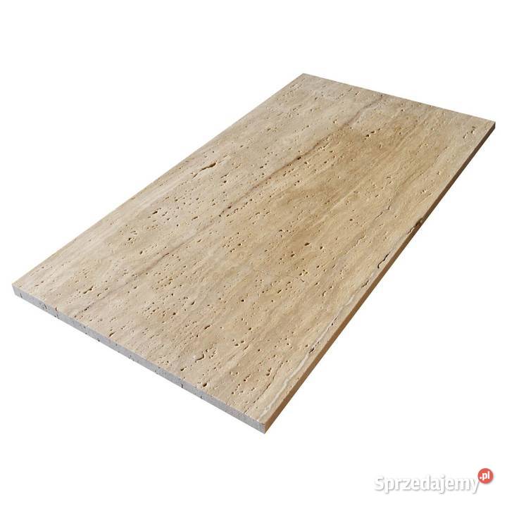 Płytki Trawertyn Light vein cut i szczotkowany Płytki elewacyjne Rumia