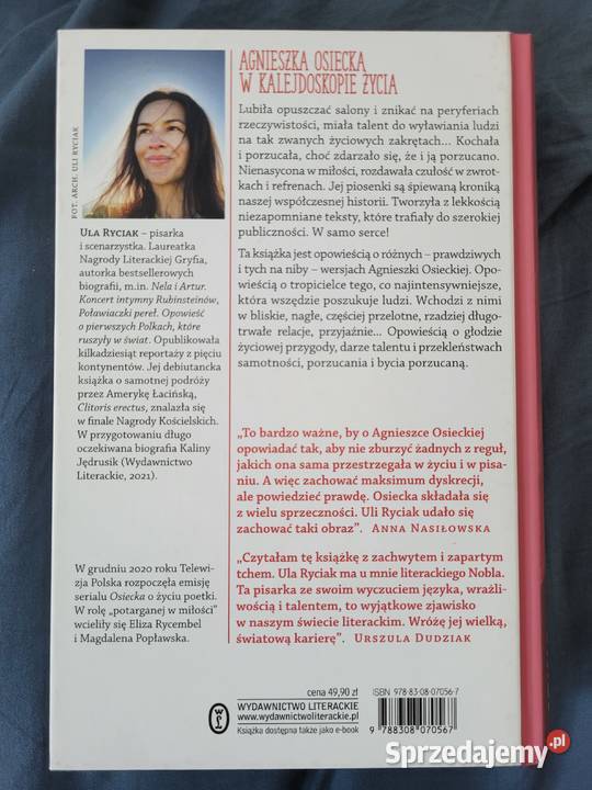 Potargana w miłości O Agnieszce Osieckiej Ula twarda Poznań