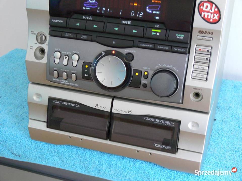 Wieża Sony HCDRX77 mocna WYSYŁKA Wieże i miniwieże