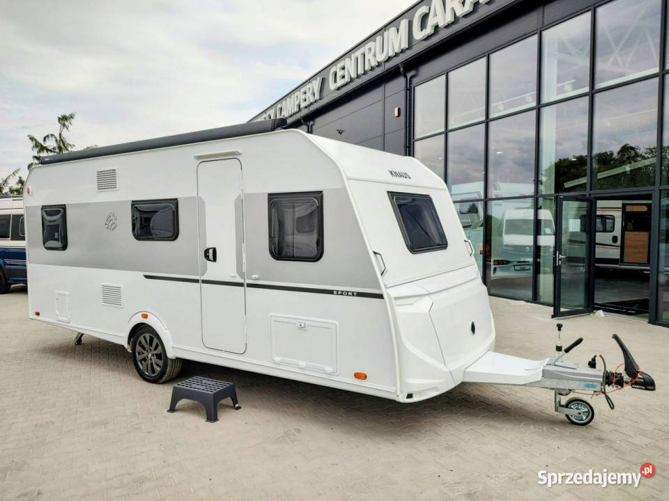 przyczepy kempingowe Knaus Sport 500 KD z dużą Gaj sprzedam