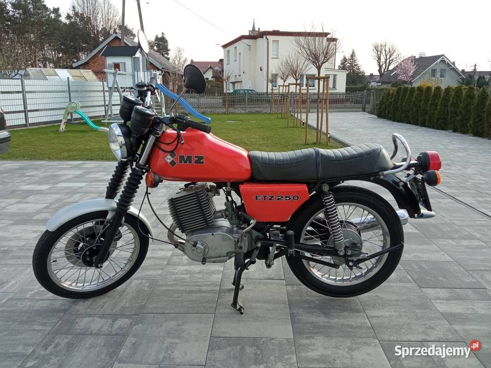 MZ ETZ 250 Originał turystyczny Stare Budkowice