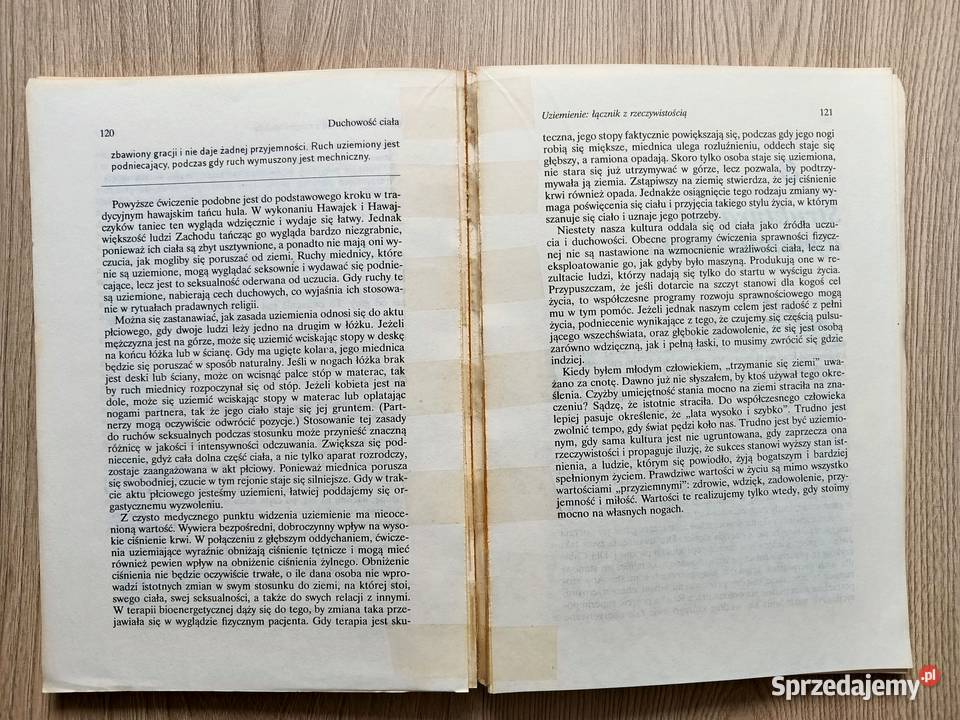 Duchowość ciała Aleksander Lowen motywacja, rozwój osobisty Kraków