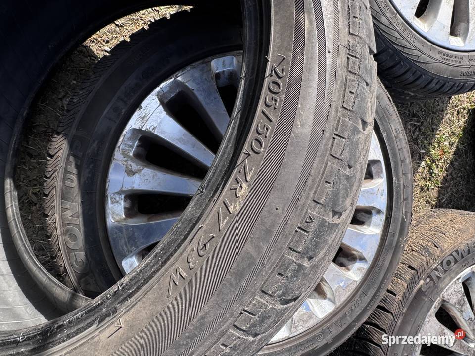 Koła felgi 17 Titanium komplet 4 Samochodowe Pruszków