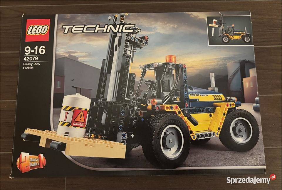 LEGO TECHNIC 42079 Wózek widłowy Nie kompletny Klocki