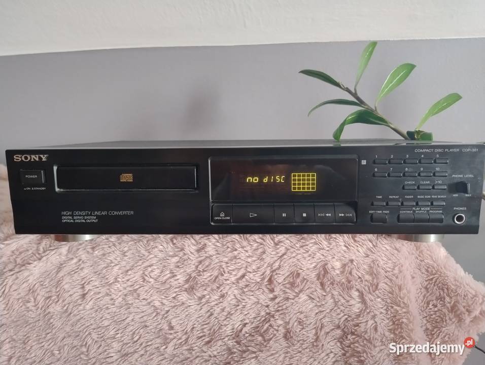 Odtwarzacz CD Sony cdp 361 Trzebuska