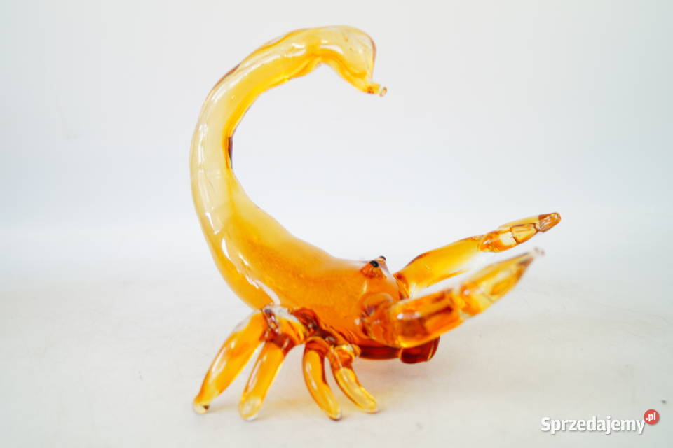 Figura szklana figura Murano style SKORPION