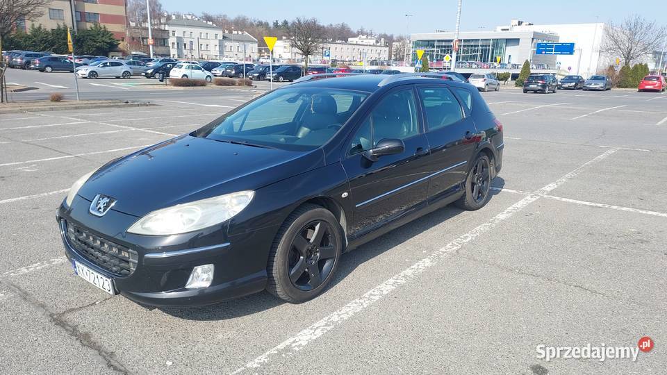 Peugeot 407 2006 30 LPG Automat Hak benzyna+LPG 407 Kraków sprzedam