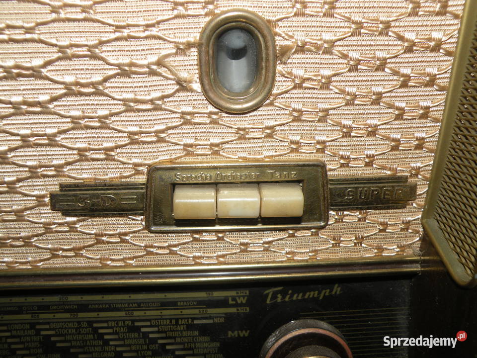Radio lampowe NECKERMANN TRIUMPH 11130 Andrychów