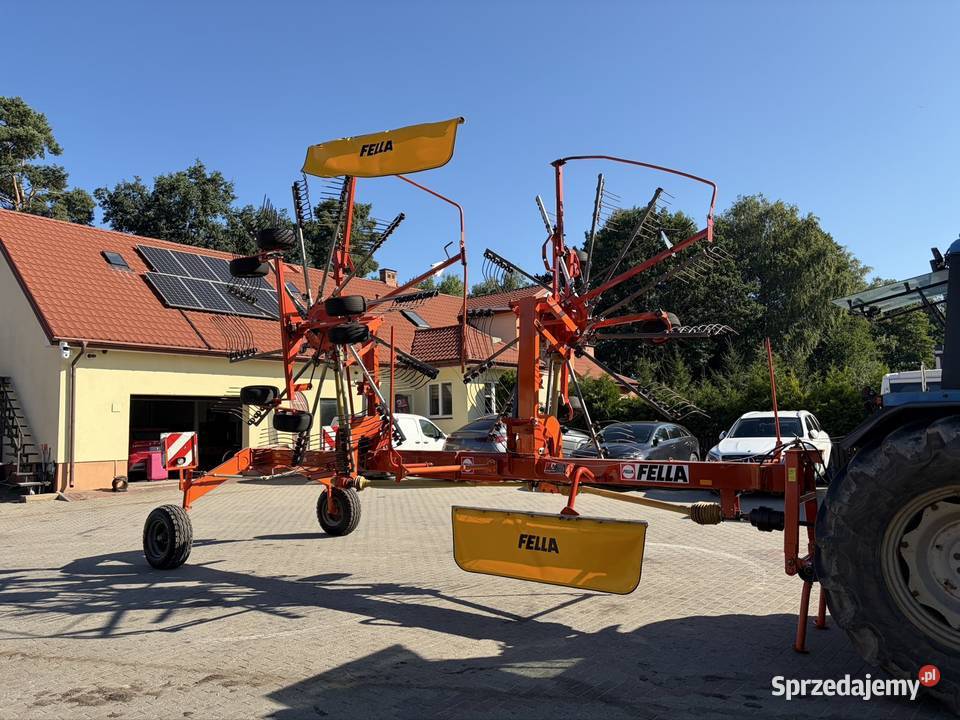 Zgrabiarka 2 karuzelowa Fella TS 1602 Do boku mazowieckie Myszyniec