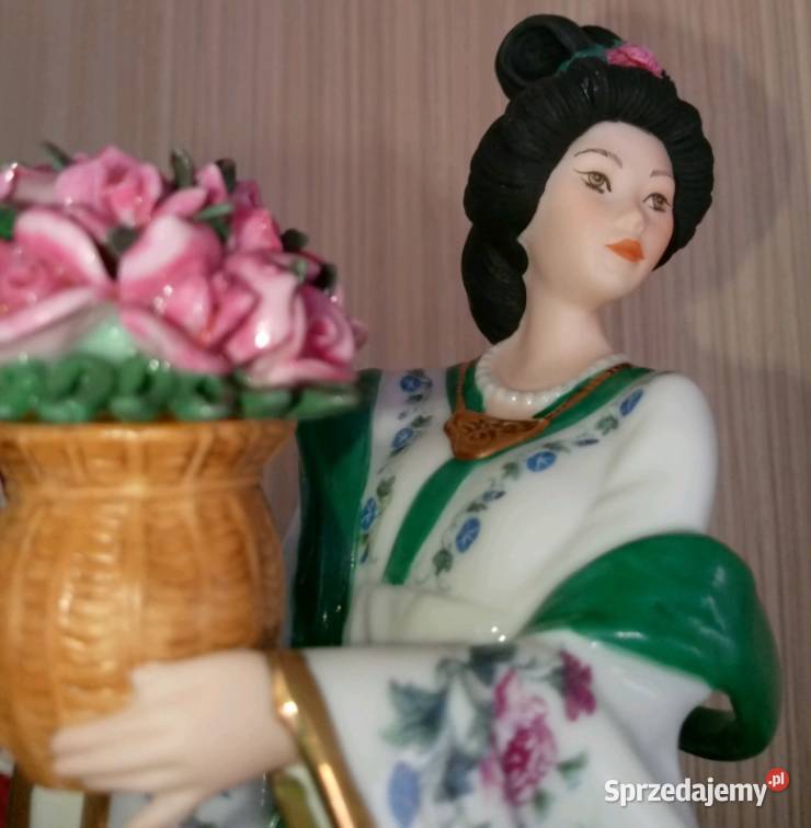 Danbury Mint Księżniczka róży Lena Liu figurka Warszawa
