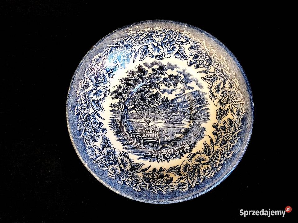 Talerz podstawka angielski Ironstone lubelskie Chełm