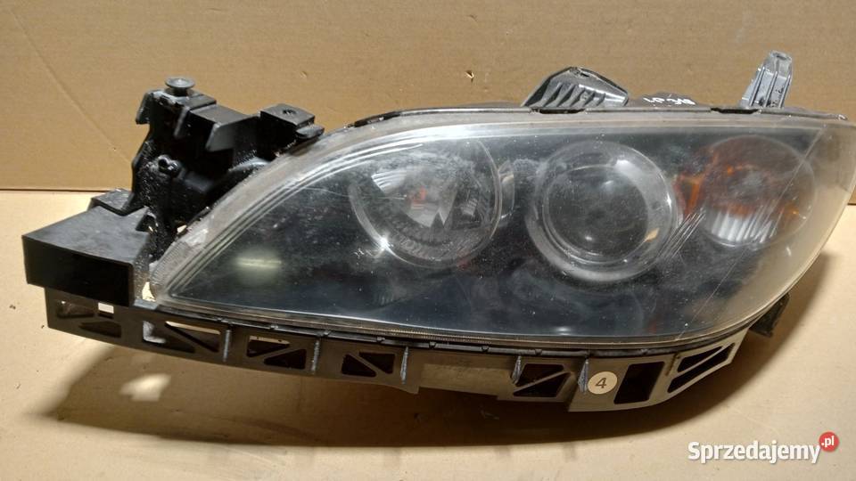 MAZDA 3 BK LAMPA PRZÓD LEWA XENON wielkopolskie Zbierkowo