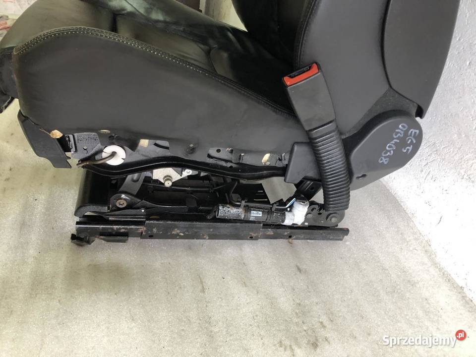 FOTEL PRAWY PRZÓD BMW E65 SKÓRA ANGLIK osobowe sprzedam