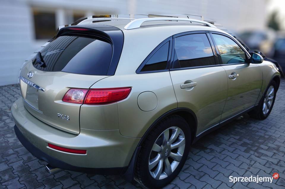 ZDERZAK TYŁ TYLNY INFINITI FX35 FX45 zderzaki Części samochodowe