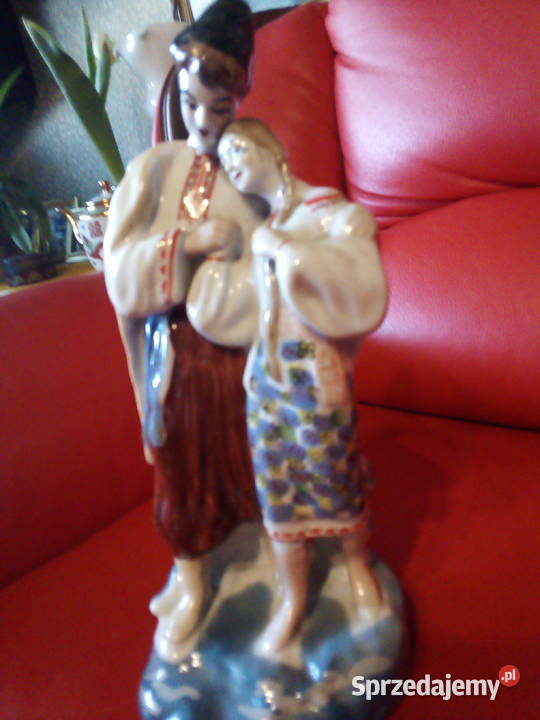 Porcelanowa parafigurka Warszawa