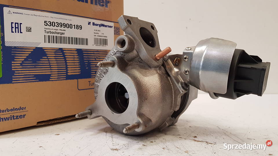 Turbosprężarka BorgWarner 53039880189 Silniki i osprzęt