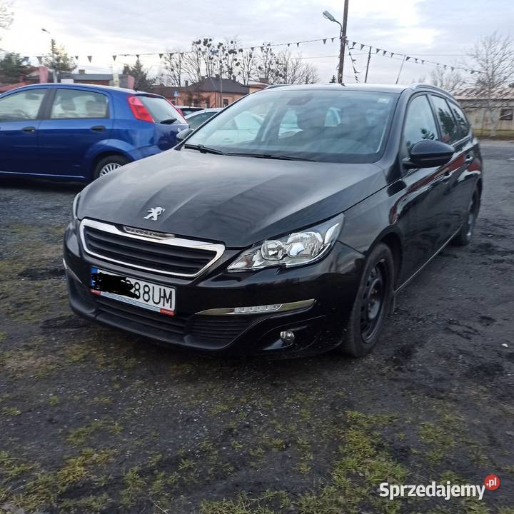 Peugeot 308 t9 X2014 16 ehdi 92 panorama dach manualna Częstochowa