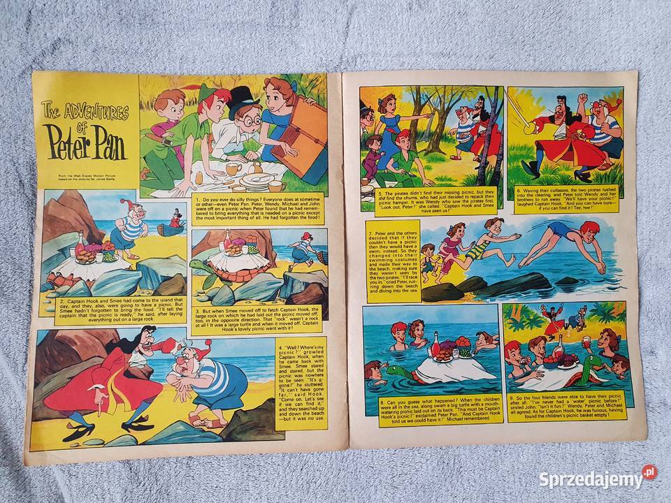 Disneyland komiks z 1973 roku w jęz angielskim Gdynia