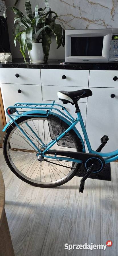 Rower damski niebieski Łódź