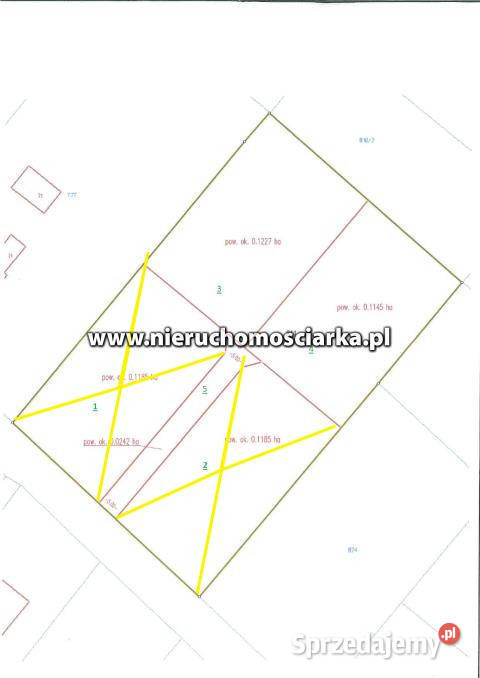 Grunt Zebrzydowice 4984m2