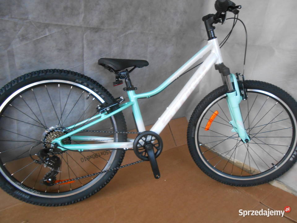 Rower dziewczynki 24 lekki alu MTB Jordanowo