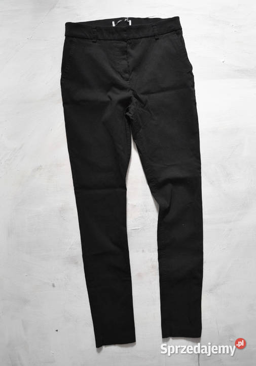 czarne spodnie eleganckie slim fit primark S 36 Warszawa