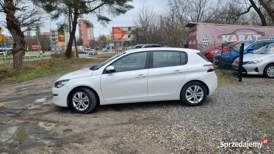 Peugeot 308 Salon 16 125 Biała Perła Alu elektrochrom. lusterko wst. zachodniopomorskie Szczecin
