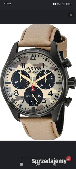 Alpina Startimer Pilot Chronograph Big Date Ilkowice sprzedam