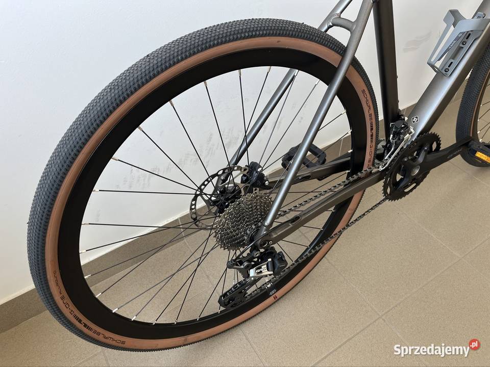 Rower gravel Unibike Geos 2025 grafitowy rozmiar Pozostałe Świdnik