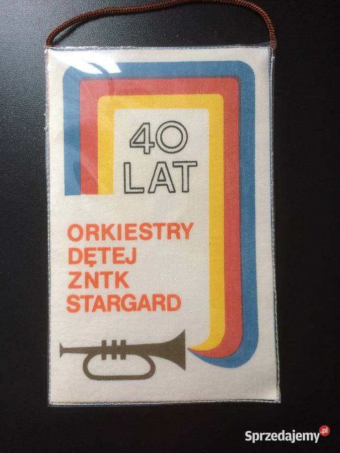 2820 Proporczyki Orkiestry Dętej ZNTK Stargard Szczecin