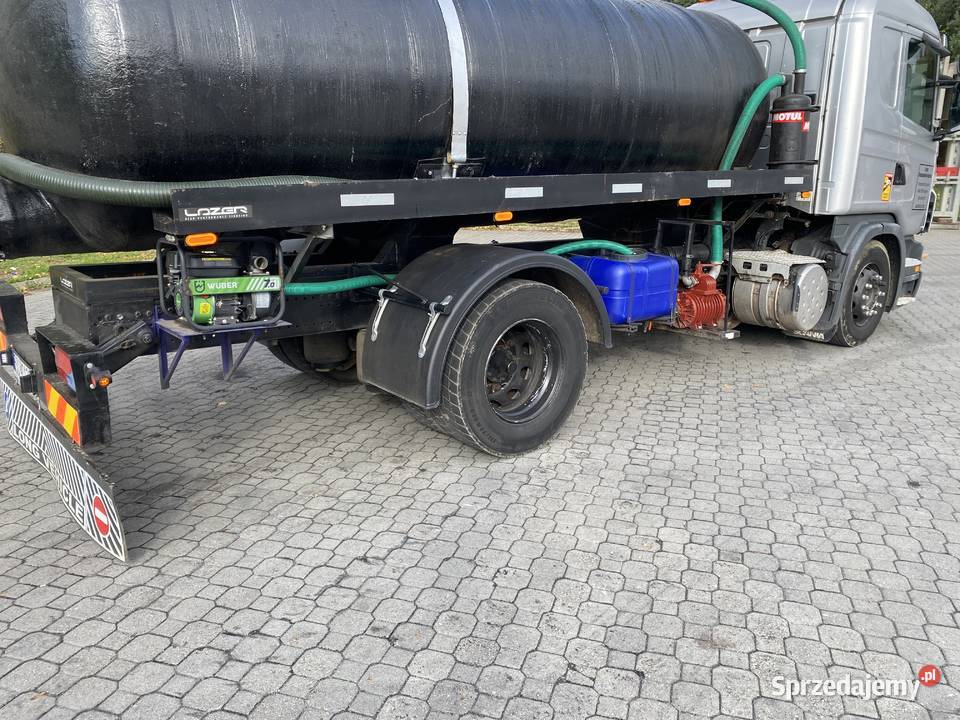 Scania Aswnizacyjna Specjalny do Czyszczenia