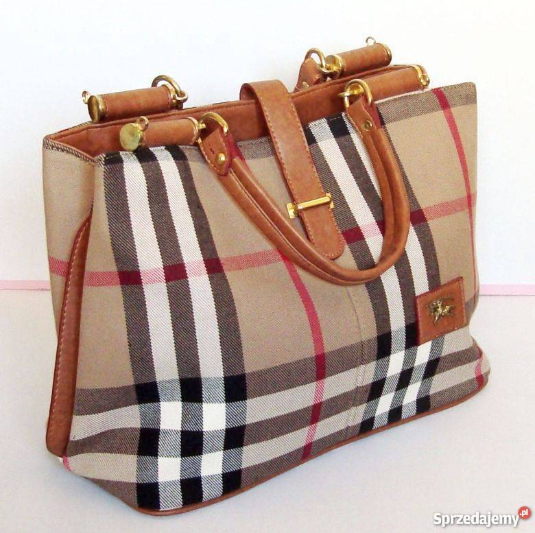Torebka burberry z paskiem Na ramię  sprzedam