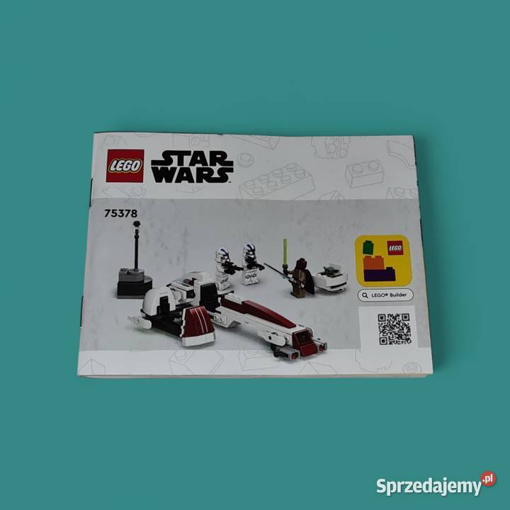 Lego Pudełko i Instrukcja 75378 BARC Speeder Dla Dziecka
