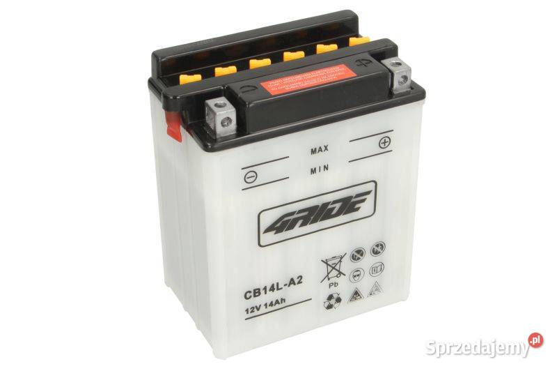 Akumulator motocyklowy 4 RIDE CB14LA2 12V 14Ah Wrocław