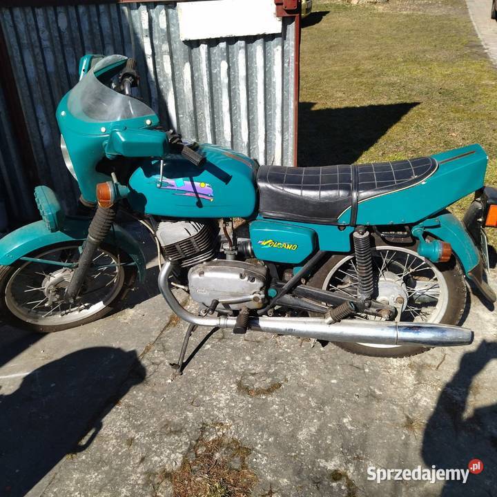 Jawa CZ350 z Dokumentami na białej tablicy lubelskie Lublin