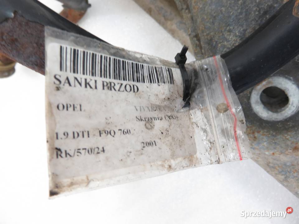 SANKI PRZÓD TRAFIC II VIVARO A 19 DTI