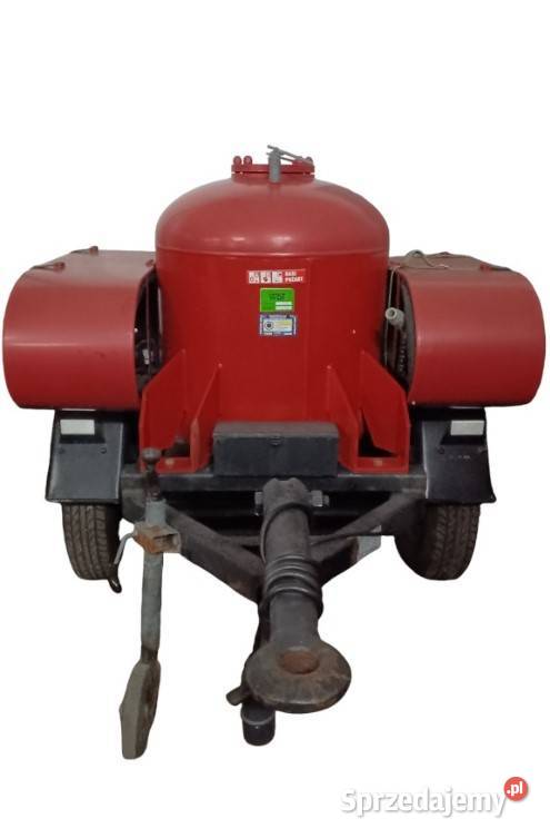 AGREGAT GAŚNICZY proszkowy na przyczepie AP 250 Kołobrzeg