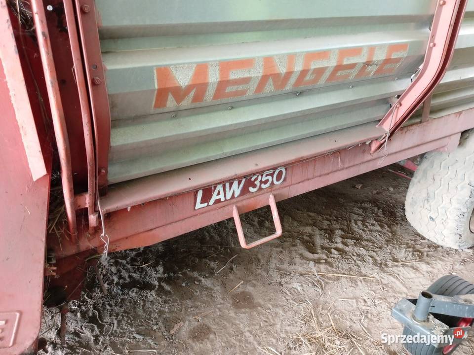 Mengele law 350 przyczepa samozbierająca