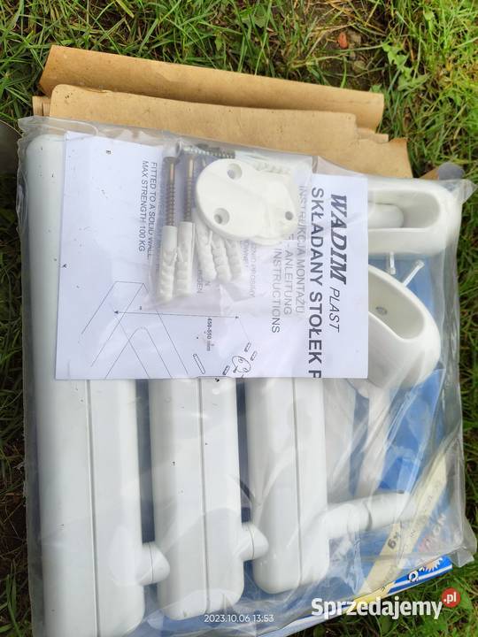 Stołek składany pod prysznic Ligota Piękna