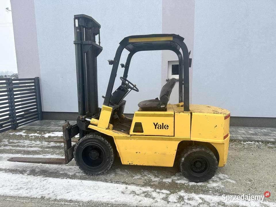 Wózek widłowy Yale 3t 33m diesel wutomat Pajęczno