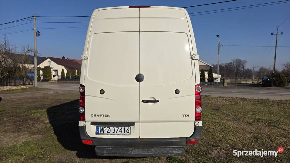 VW crafter 2008r Z niezawodnym silnikiem 25l TDI Przasnysz
