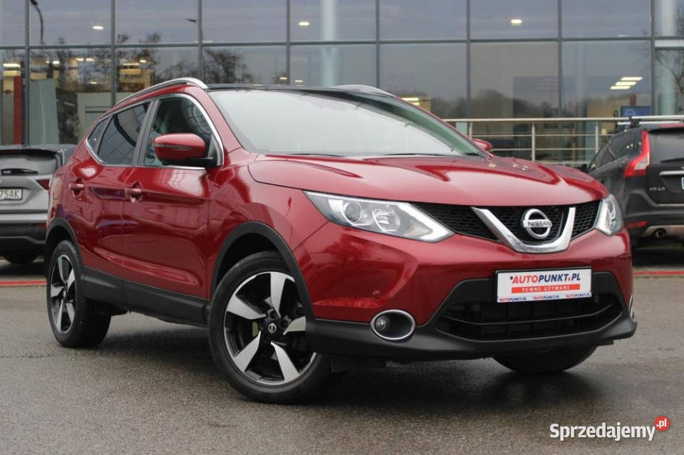 NISSAN Qashqai 2017r salon Panorama kamery 360 manualna Kraków