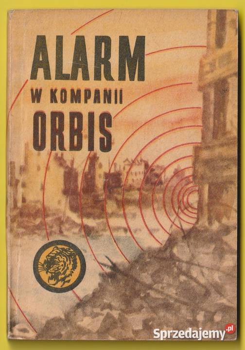 ŻÓŁTY TYGRYS ALARM W KOMPANII ORBIS 1970 Łódź