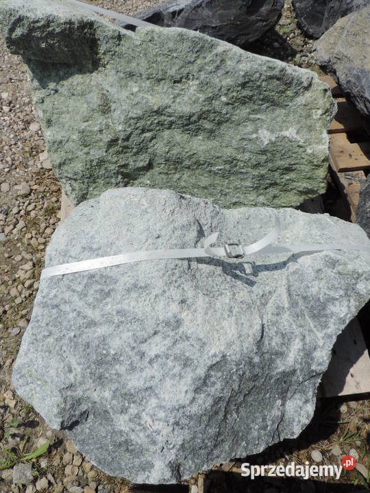 Głaz Zielony serpentynit Duże głazy Kamień Oświęcim sprzedam