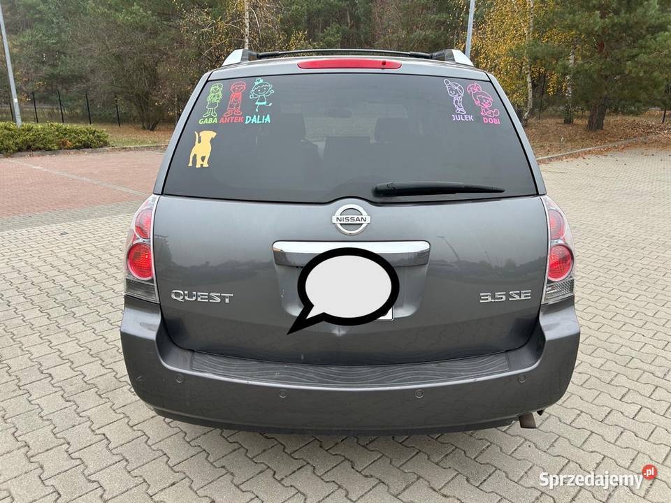 Nissan Quest 35 LPG ZAMIANA na osobowy dostawcze Poznań