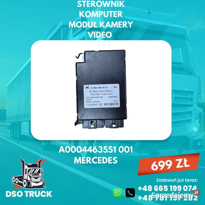A0004463551 001 STEROWNIK KOMPUTER MODUŁ KAMERY świętokrzyskie Zawichost